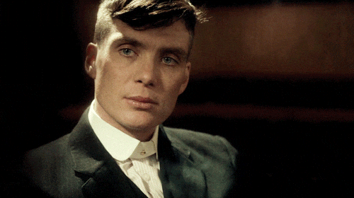 Cillian Murphy Serious Glance GIF