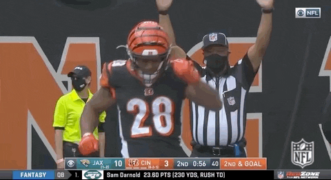 Cincinnati Bengals Cool Touchdown Dance GIF