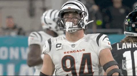 Cincinnati Bengals Flexing Muscle GIF