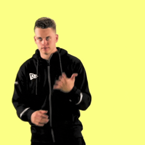 Cincinnati Bengals Joe Burrow Showing Finger GIF