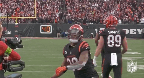 Cincinnati Bengals Throwing Ball GIF