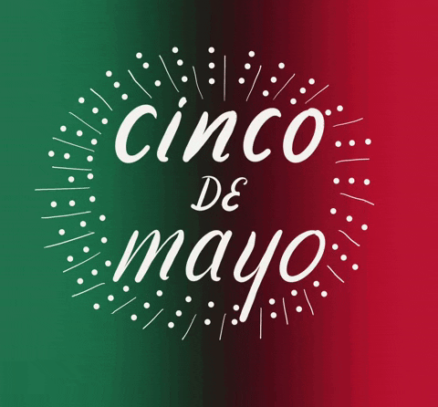 Cinco De Mayo Festival Typography GIF
