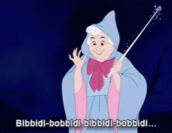 Cinderella Bibbidi-bobbidi-boo GIF