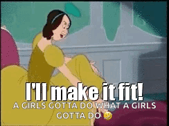 Cinderella Saying Girls Gotta Do What Girls Gotta Do