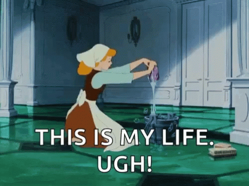 Cinderella Saying This Is My Life