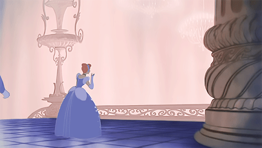 Cinderella Sneaking Prince GIF