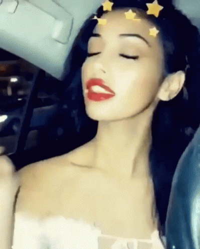 Cindy Kimberly Car Ride Pose GIF