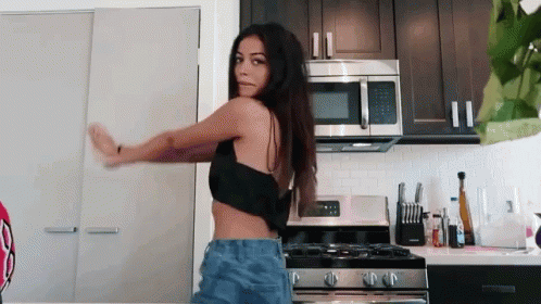 Cindy Kimberly Happy Dancing GIF