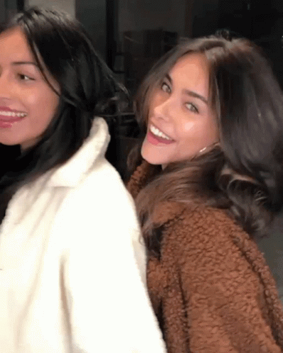 Cindy Kimberly Laughing With Friend GIF