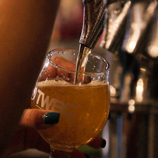 Cinemagraph Champagne Glass GIF