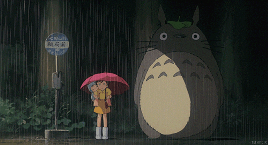 Cinemagraph My Neighbor Totoro GIF