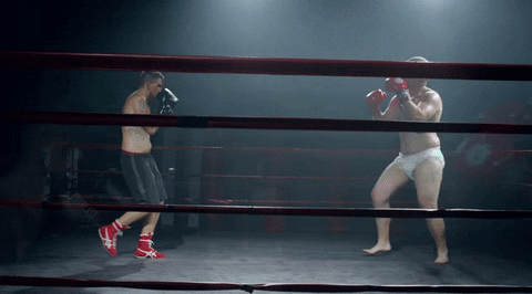 Cinematic Boxing Match GIF