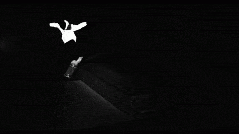 Cinematographic Slow Motion Skateboard Tricks GIF