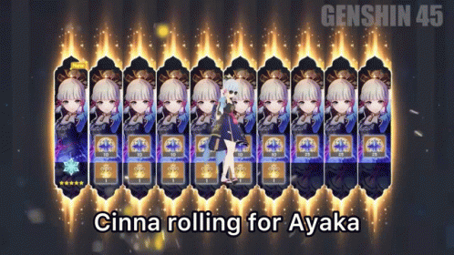 Cinna Rolling For Ayaka GIF