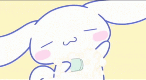 Adorable Cinnamoroll Smiling Sanrio GIF