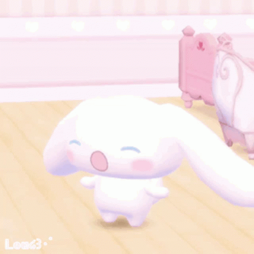 Jolly Cinnamoroll Spinning Around GIF