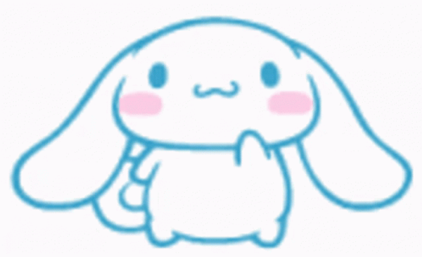 Cinnamoroll Vibrating Large Ears Flapping GIF