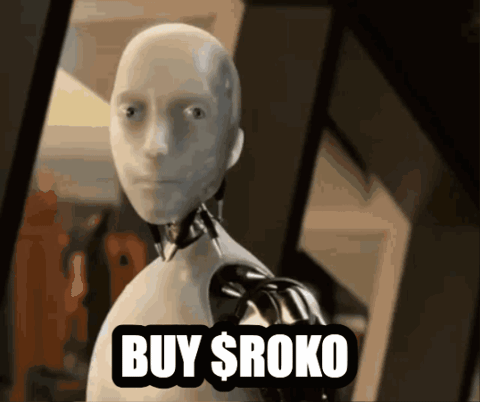 Circle Eyed Irobot Agrees To Buy Something GIF