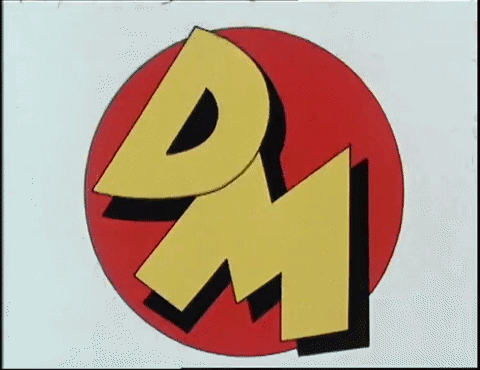 Circle with D and M Inside