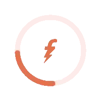 Circle with Lightning Bolt