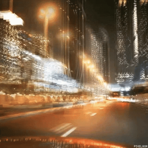 City At Night Pixel8or GIF