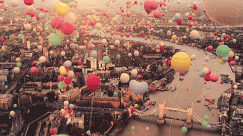 City Of Balloons GIF