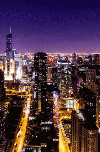 City Skyline at Night