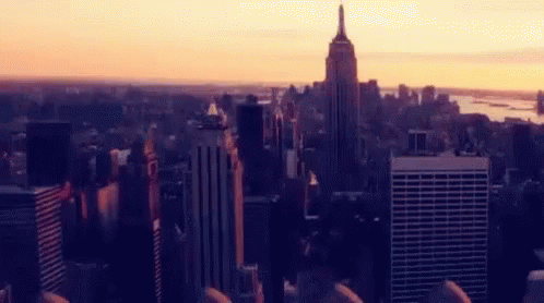 City Skyline Sunset