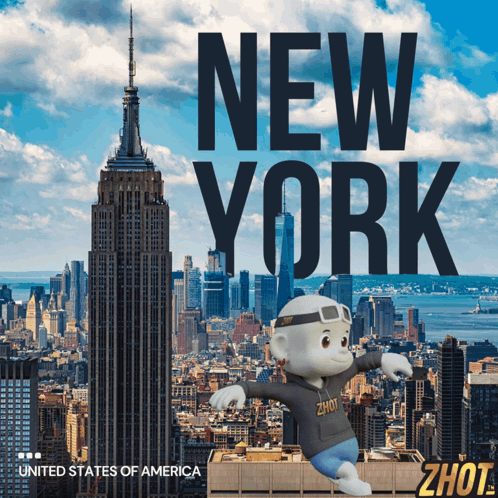 City Skyline with Empire State Building