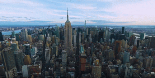 City Skyline with Empire State Building