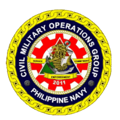 Civil Military Operations Group Philippines Navy Logo