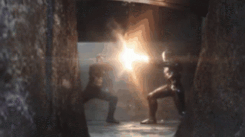 Civil War Fighting With Powers GIF