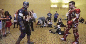 Civil War Live Audience GIF