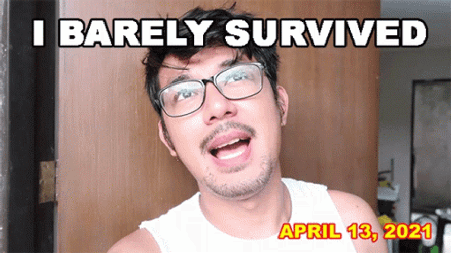 Cj Estrada Barely Survived GIF