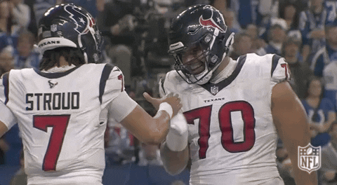 Cj Stroud Houston Texas Handshake GIF