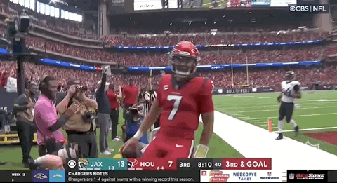 Cj Stroud Rushing Running GIF