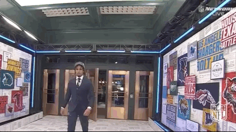Cj Stroud Walking Heart Up Sign GIF