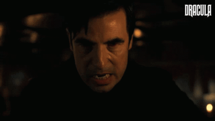 Claes Bang Dracula Close Up GIF