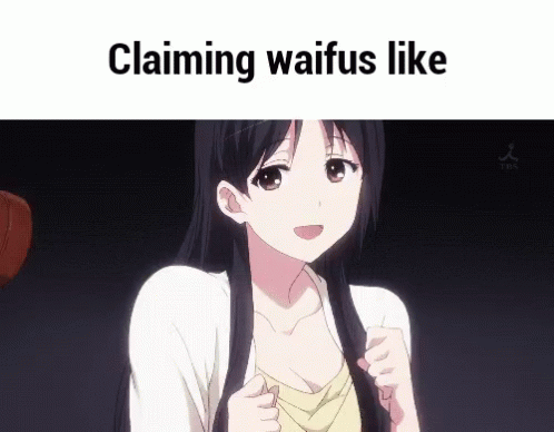 Claiming Waifu Be Like GIF