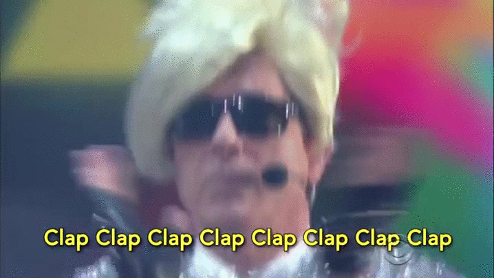 Clap Concert Performance GIF