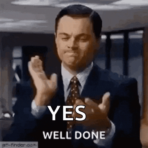 Clapping Leonardo Dicaprio Gif GIF