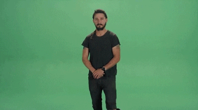 Clapping Shia Labeouf Saying Do It GIF