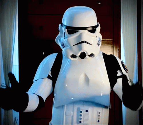 Clapping Stormtrooper GIF