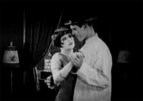 Clara Bow Being Excited To Dance GIF