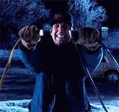 Clark Griswold Christmas Lights Show GIF