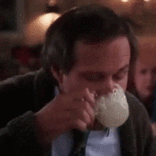 Clark Griswold Drinking His Juice GIF