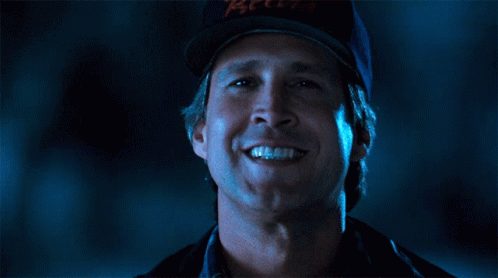 Clark Griswold Fading Smile GIF