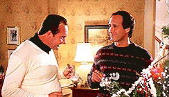 Clark Griswold Sipping And Sharing Stories GIF