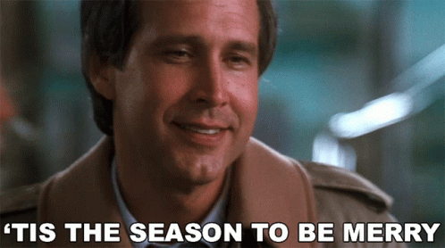 Clark Griswold Tis The Season To Be Merry GIF