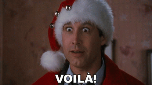 Clark Griswold Voila GIF